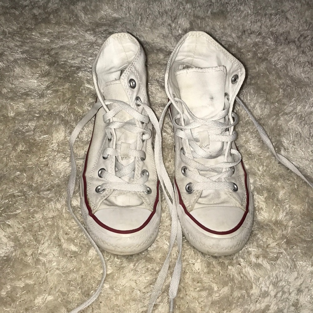 White high top converse
